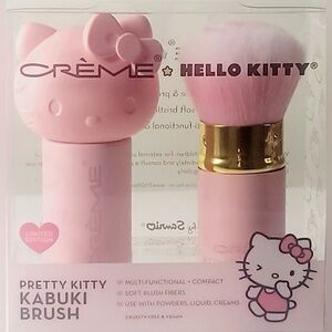 Crème Hello Kitty Limited Edition Kabuki Brush Set NWT